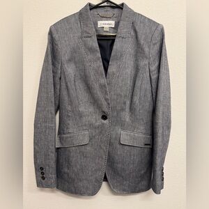 Calvin Klein Women's Gray Blazer
